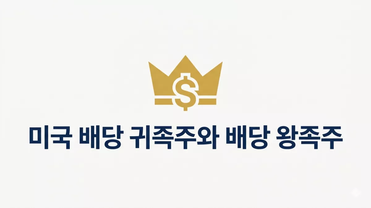 미국 배당 귀족주와 배당 왕족주